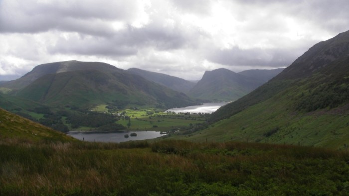 Looking back towards Buttermere