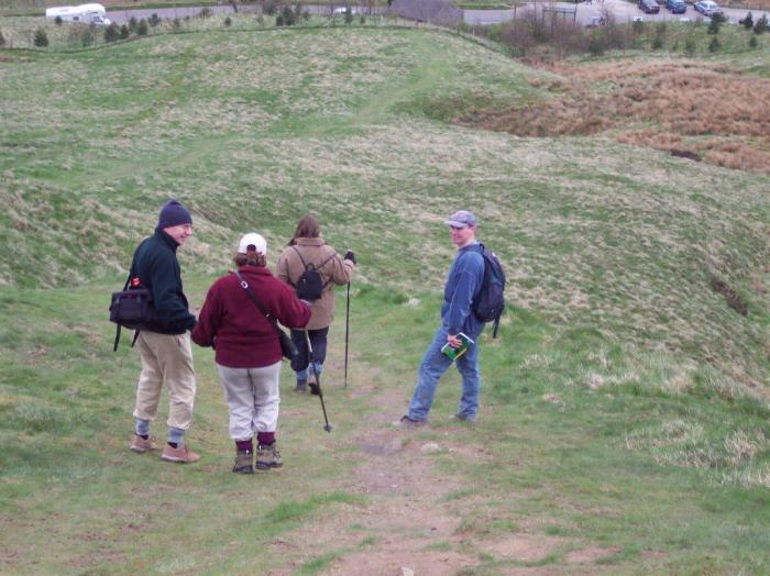 Descending Mam Tor