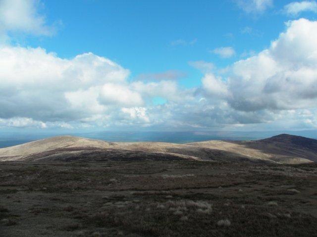 High Pike and Carrock Fell from Knott