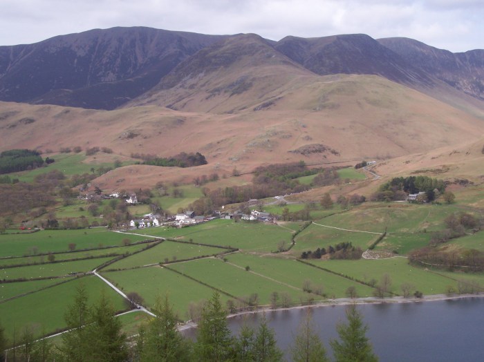 Grasmoor, Whiteless Pike and Wandope