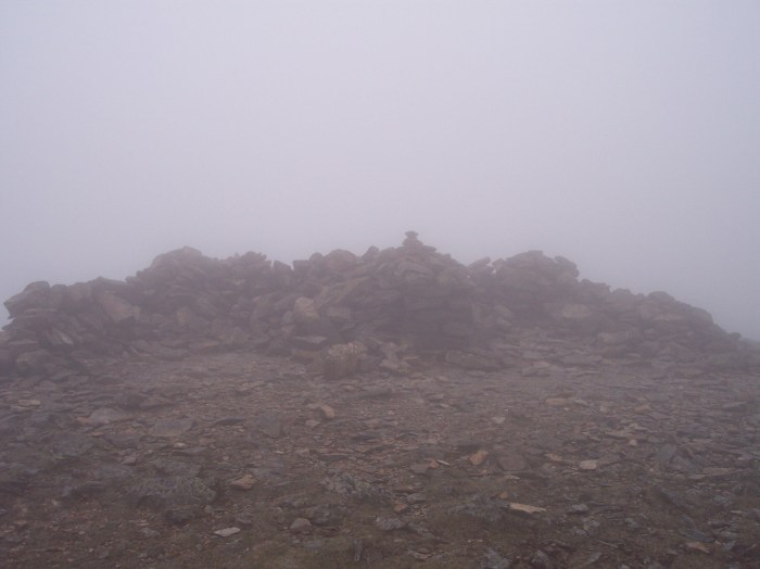 Finding Grasmoor summit wasn't easy