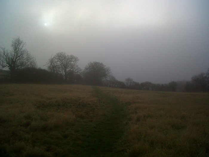 A day of misty fields A day of misty fields