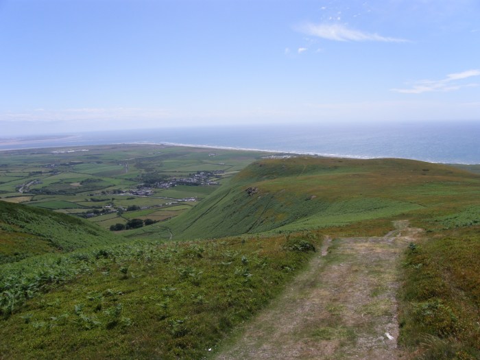 Views over the coast