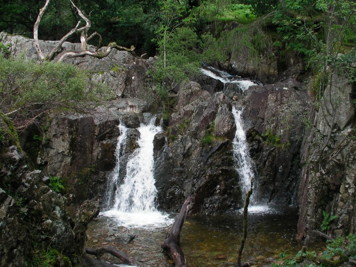 Waterfalls on Stickle Ghyll