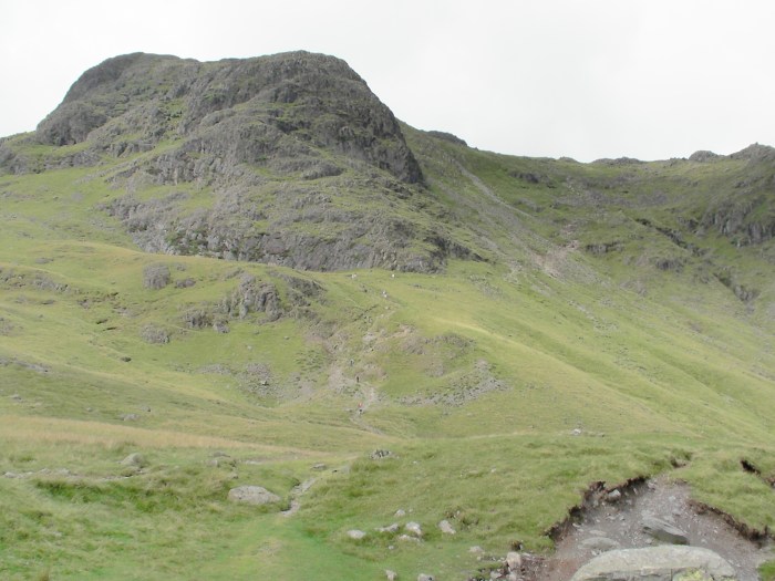 Harrison Stickle seen from Stickle Tarn