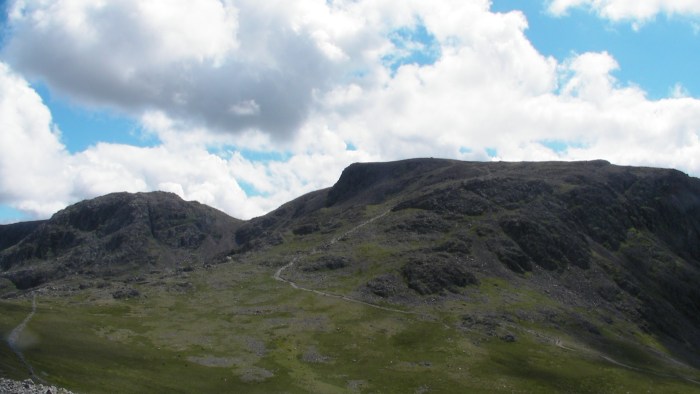 Scafell Pike from Lingmell