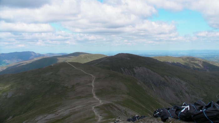 North from Helvellyn
