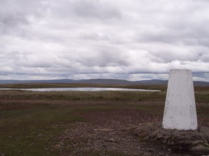 Looking east from the summit of The Calf