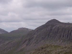 Bowfell from Crinkle Crags