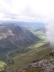 Looking down into Langdale