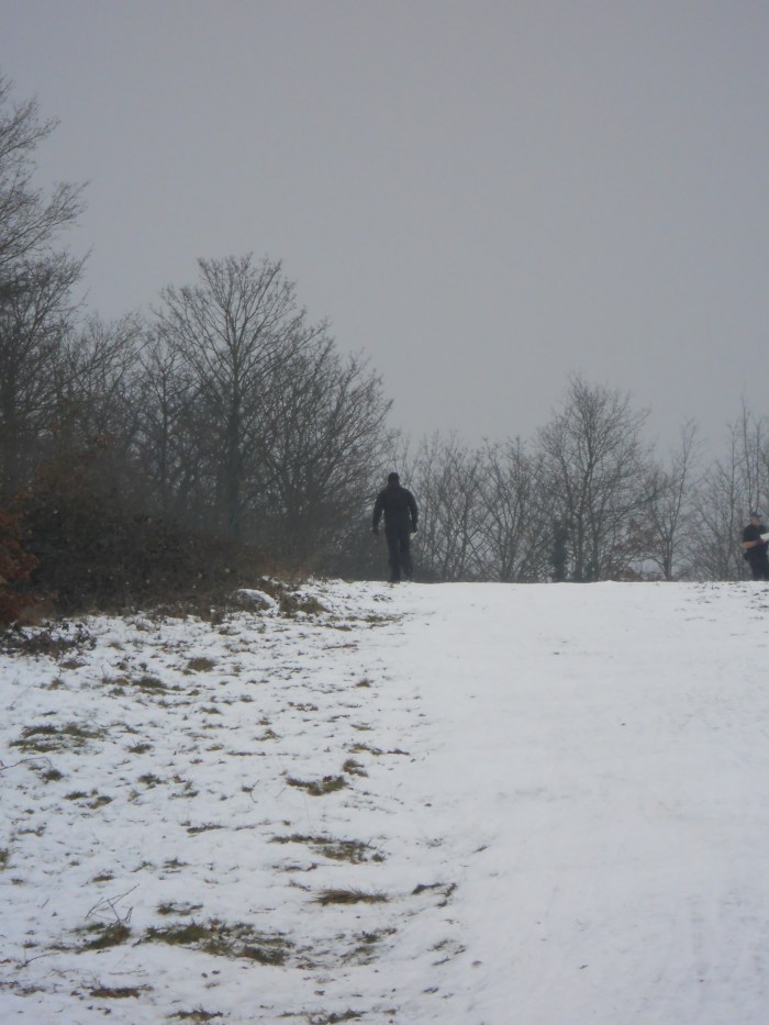 Heading into the snowy wilderness