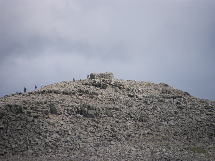 Scafell Pike crowds