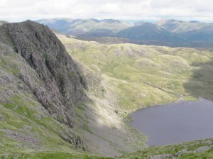Pavey Ark and Stickle Tarn