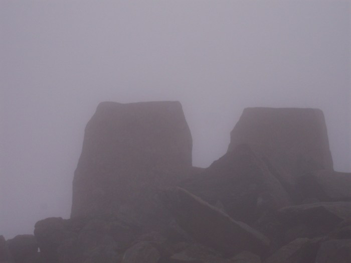 Tryfan's Adam and Eve in 2007