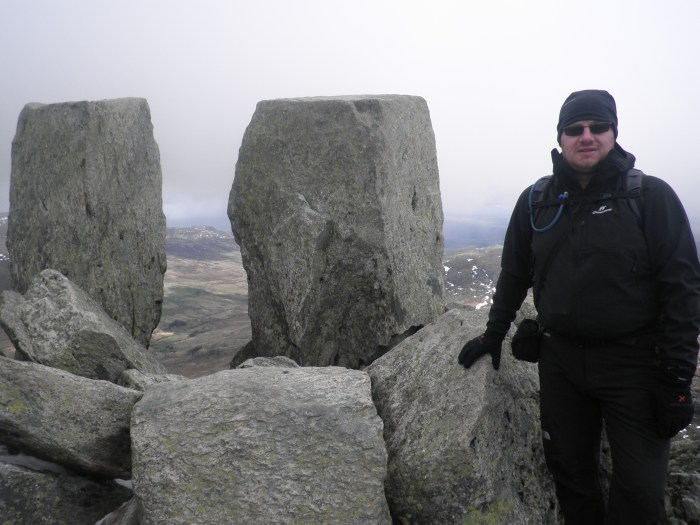 Tryfan's summit - Adam and Eve