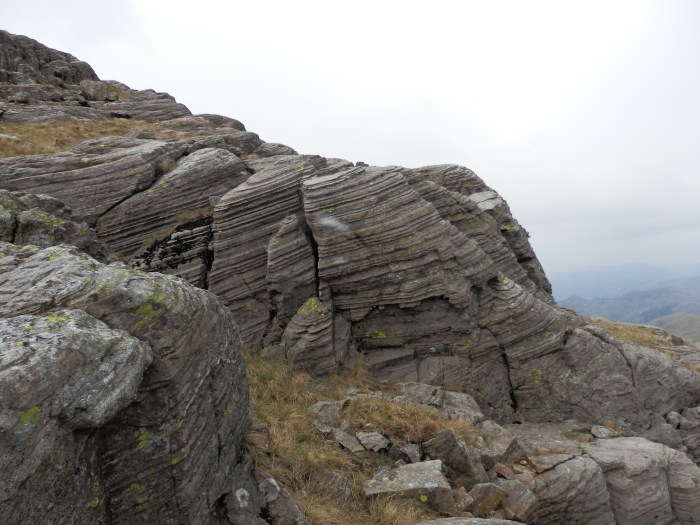 Rock formations on Combe Head