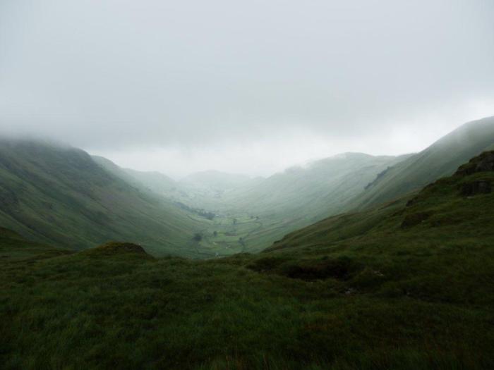 Looking down into Boredale