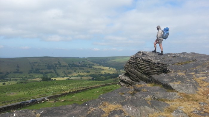 On Windgather Rocks. Photo courtesy of @PilgrimChris