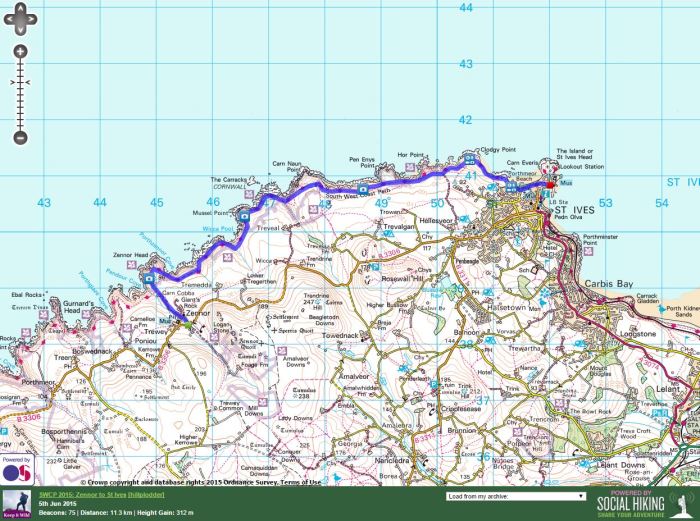 2015-06-05 SWCP Zennor to St Ives