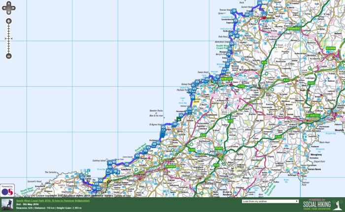 2016-05-03 SWCP St Ives to Padstow